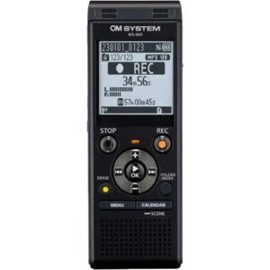 OM System WS-883 Dijital Ses Kayıt Cihazı 8GB Siyah